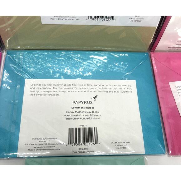 Lot of 7 Papyrus Mother's Day Cards, for Mom, Mommy to be, New Mom, Wife is Hot - Picture 14 of 16